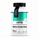 NPB Nitric Oxide Flow Capsules – L-Arginine & L-Citrulline Supplement, 60 Veggie Capsules