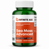 Infinite Age Sea Moss Advanced | Sea Moss Bladderwrack Burdock Capsules