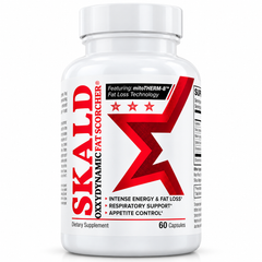 SKALD Fat Burner Supplement with Green Tea Extract & Respiratory Support – 60 Capsules