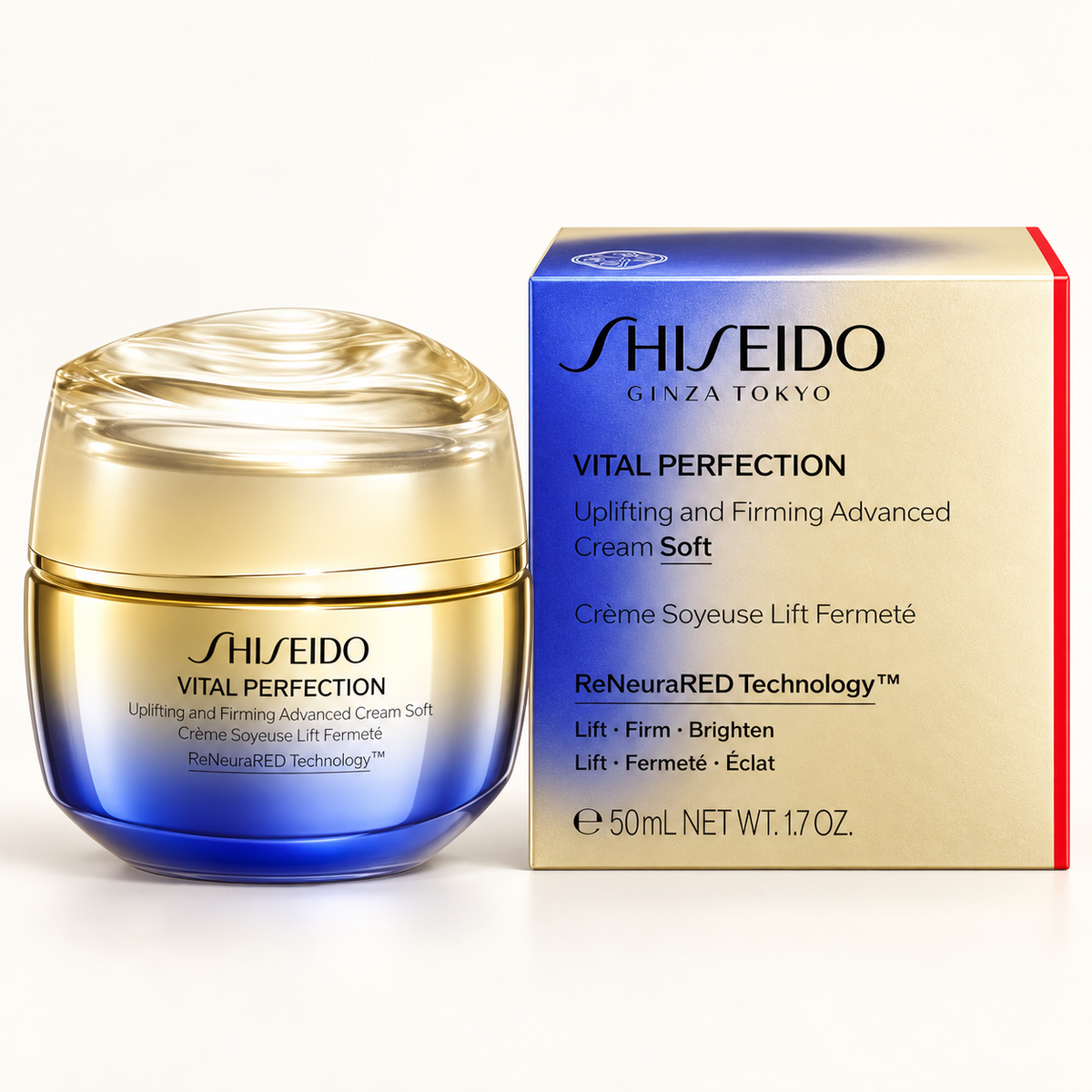 Shiseido Vital Perfection Uplifting, Firming & Brightening Advanced Soft Cream