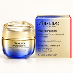 Shiseido Vital Perfection Uplifting, Firming & Brightening Advanced Soft Cream