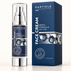 Particle Face Cream for Men – Daily Facial Moisturizer, 50ml