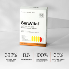 SeroVital Advanced Anti-Aging Dietary Supplement | Healthy Aging, Skin Support & Energy Formula