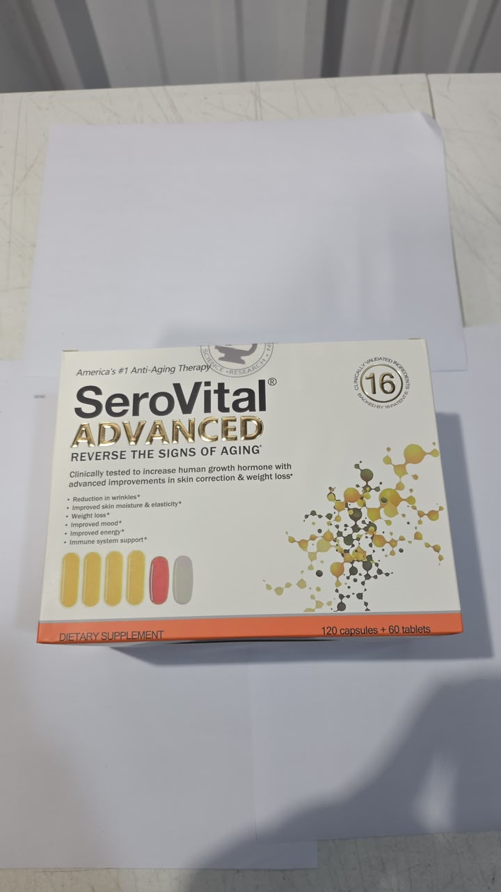 SeroVital Advanced Anti-Aging Dietary Supplement | Healthy Aging, Skin Support & Energy Formula